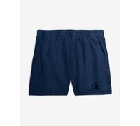 Calvin Klein Medium Drawstring CK Authentic Swim Shorts Dark Blue - S