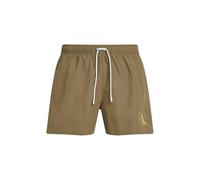 Calvin Klein CK Jeans Men Medium Drawstring Boardshorts, Green (Dusky Green), L