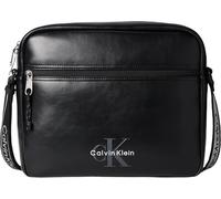 Calvin Klein Men Bold Logo Webbing Flight Bag LV04D3442G Crossover, Black (Black), One Size