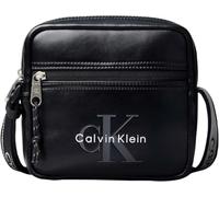 Calvin Klein Men Bold Logo Webbing Square Crossbo LV04D3445G Crossover, Black (Black), One Size
