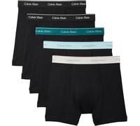 Calvin Klein Men BOXER BRIEF 5PK BLUE (Black Bodies w/Black/Niagara Falls) XXL