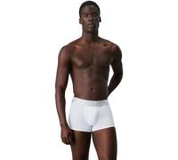 Calvin Klein Men Boxer Short Trunks Stretch Cotton Pack of 3, Multicolor (Black/White/Grey Heather), S
