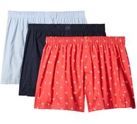 Calvin Klein Men Boxer Trad 3PK PINK (Shoreline/Diamond Logo Punch Pink/B) S