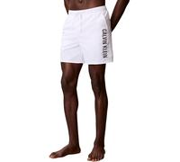 Calvin Klein Men Medium Drawstring LV00N61047 Swim Bottoms, White (Classic White), S