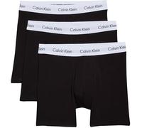 Calvin Klein Men’s 3 Pack Boxer Briefs with Logo Waistband