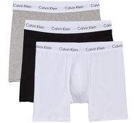 Calvin Klein Men’s 3 Pack Boxer Briefs with Logo Waistband
