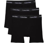 Calvin Klein Men’s 3 Pack Boxer Briefs with Logo Waistband