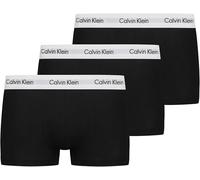 Calvin Klein Men’s 3 Pack Low Rise Trunks, Black (Black), XL