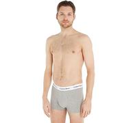 Calvin Klein Men’s 3 Pack Low Rise Trunks, Grey (Grey Heather), S