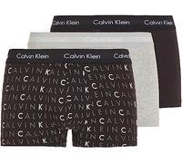 Calvin Klein Low Rise Boxers 3 Units Black,Grey XL Man
