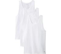 Calvin Klein Men’s 3 Pack Round Neck Tank Tops, White (White, White, White), XXL