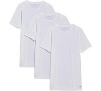Calvin Klein for man. LV00NB4051 Pack of 3 crew neck t-shirts (XXL), White, Homewear, Cotton, Short sleeve