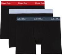 Calvin Klein Men’s 3 Pack Stretch Boxer Briefs, Multi (Black Bodies W/Ink/Adrenaline Rush), XS