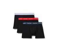 Calvin Klein Men’s 3 Pack Trunks, Multi (Black Bodies W/Ink/Adrenaline Rush), L