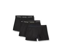 Calvin Klein Men’s 3 Pack Trunks, Multi (Black Bodies W/White/Blue Shadow/M), XS