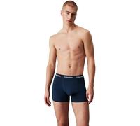 Calvin Klein Men’s 3 Pack Trunks Underwear, Multicolor (Blk, Diamond Logo_Gr Heath, N Stone), L