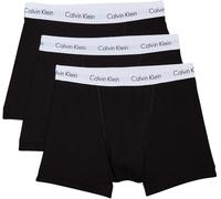 Calvin Klein Men’s 3 Pack Trunks with Logo Waistband