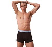 Calvin Klein Men’s 5 Pack Trunks with Logo Waistband, Black (Black Bodies W/Black/Misty Grey/Pu), XL