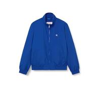 Calvin Klein Men’s Blouson Jacket Unfilled Nylon Harrington with Side Pockets, Blue (Classic Blue), XL
