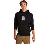 Calvin Klein CK JEANS Men's BRUSH STROKE GRAPHIC HOODIE J30J327525, Black (Ck Black), M
