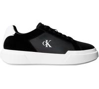 Calvin Klein Men’s Chunky Sole Lace-up Cupsole Trainers, Black (Black/Bright White), 9