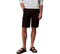 Calvin Klein Men’s Cotton Pull-on Knee Length Cargo Shorts, Black (Black), XL