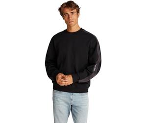 Calvin Klein Men’s Crew Neck Logo Tape Relaxed Fit Sweatshirt