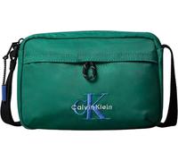 Calvin Klein Men’s Crossbody Bag Bold Camera Bag with Logo, Green (Enchanted Forest), One Size