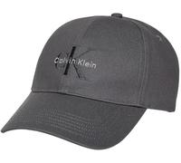 Calvin Klein Men’s Embroidered Baseball Cap, Grey (Charcoal Gray), One Size