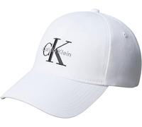 Calvin Klein Jeans Monologo Embroidery Baseball Cap White