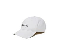 Calvin Klein Logo Embroidery Baseball Cap White