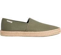 Calvin Klein Men’s Espadrilles Canvas Summer, Green (Deep Lichen Green), 11