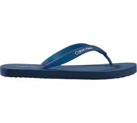 Calvin Klein Men’s Flip Flops Beach Slides Sandals, Blue (Ck Navy), 12