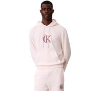 Calvin Klein Men's LS EU 350TERRY GRAPHIC HOODIE LV04RE255G Sweatshirts, WHITE (White Greige), M