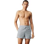 Calvin Klein Men’s Medium Double Drawstring Swim Shorts, Grey (Quarry), L