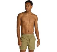 Calvin Klein Men’s Medium Double Waistband Swim Shorts, Brown (Mermaid), XXL