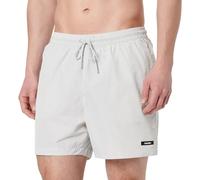 Calvin Klein Men’s Medium Drawstring Quick Dry Swim Shorts, Beige (Light Cast), M