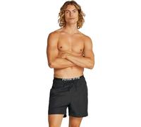 Calvin Klein Men’s Medium Drawstring Swim Shorts, Black (Pvh Black), XL