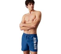 Calvin Klein Men’s Medium Drawstring Swim Shorts, Blue (Patch of Blue), L
