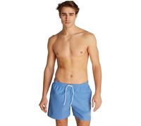Calvin Klein Men’s Medium Drawstring Swim Shorts with Logo, Blue (Glacier 5534269), S