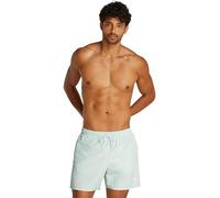 Calvin Klein Men’s Medium Drawstring Swim Shorts with Logo, Grey (Moonlight Jade), 4XL