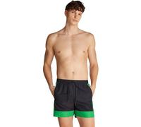 Calvin Klein Men’s Medium Drawstring Swim Shorts with Logo, Multicolor (Blossom Green), M