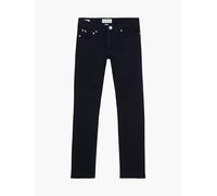 Calvin Klein Men’s Mid Rise Slim Jeans, Black (Denim Black), 30W/32L