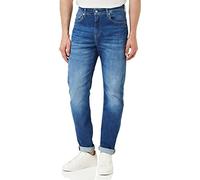 Calvin Klein Men’s Mid Rise Slim Taper Jeans, Blue (Denim Dark), 33W/32L