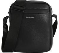 Calvin Klein Men’s Must Reporter Bag with Logo, Black (Ck Black), One Size