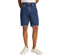 Calvin Klein Men’s Regular Cotton Denim Shorts, Blue (Denim Dark), 31W