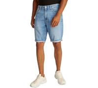 Calvin Klein Men’s Regular Knee Length Denim Shorts, Blue (Denim Medium), 33W
