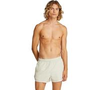 Calvin Klein Men’s Short Runner Swim Shorts with Elasticated Waistband, Beige (Pelican), L