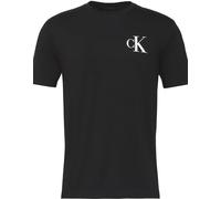 Calvin Klein Men’s Short Sleeve Left Chest Logo Slim Fit T-Shirt, Black (Black), S