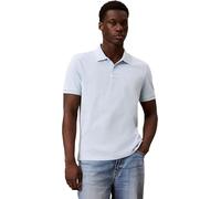 Calvin Klein Men's Ss Monogram Pique Polo Lv040Em269 Polos, Blue (Winter Sky), S